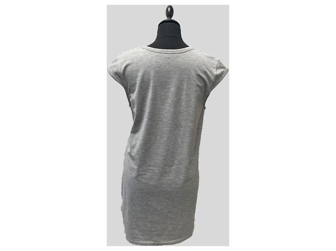 Barbara Bui Camiseta Gris con Diseño Central - vista 3