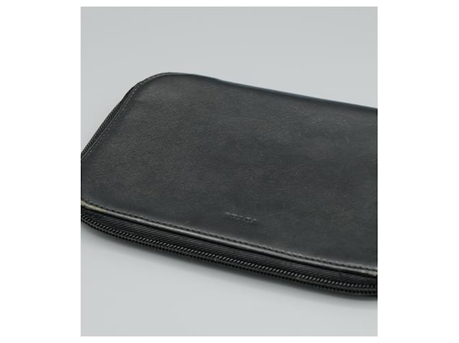Saffiano Cartera Prada Portadocumentos Negro - vista 2