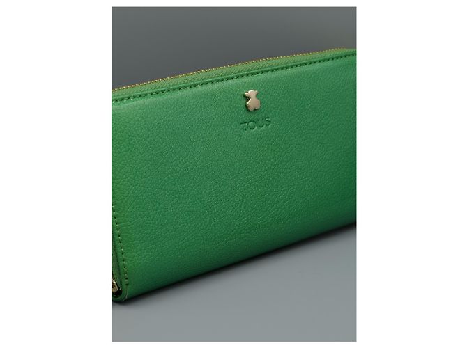 Autre Marque Cartera Tous Verde de Charol - vista 2