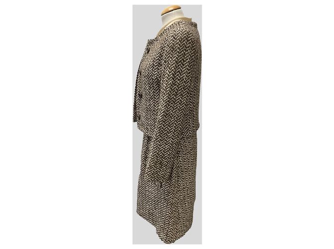Autre Marque Kleid und Jacke Set Beige - Ansicht 3