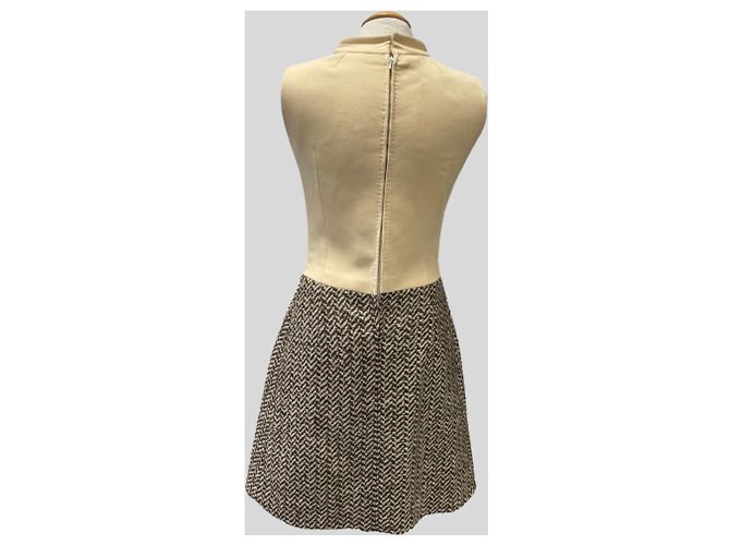 Autre Marque Kleid und Jacke Set Beige - Ansicht 8