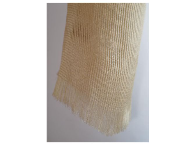 Loewe Foulard Beige de Seda - vista 3