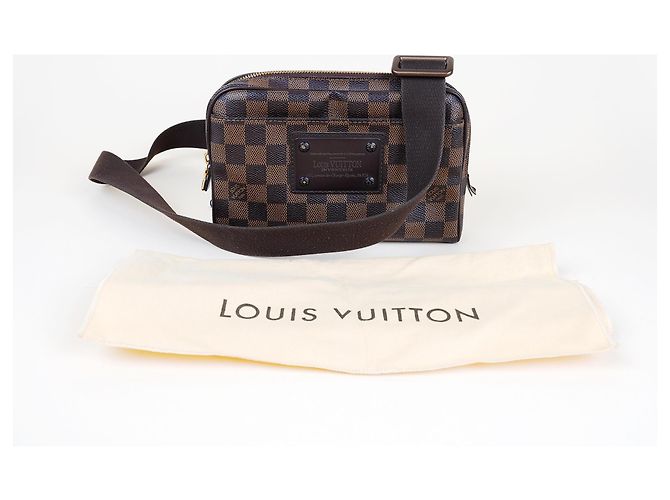Bumbag Louis Vuitton Marsupio di Brooklyn Marrone - vista 7