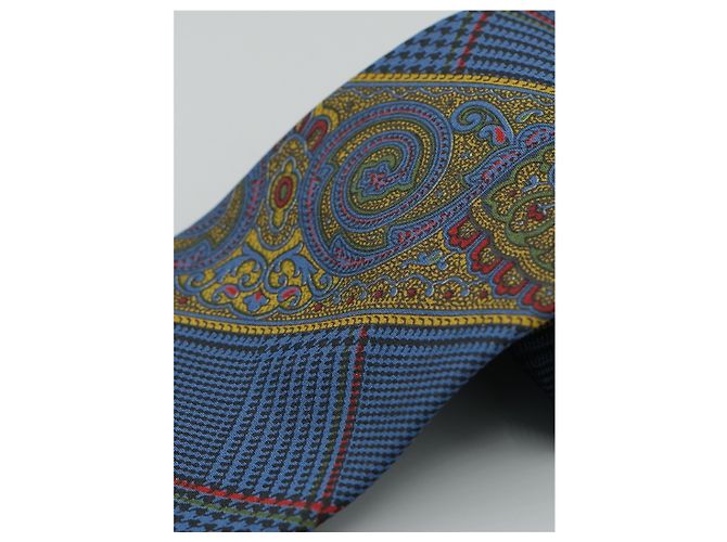 Valentino Garavani Corbata Azul con Design Blu - vista 2