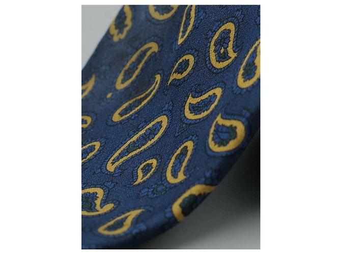 Alfred Dunhill Corbata Azul con Design Blu - vista 2
