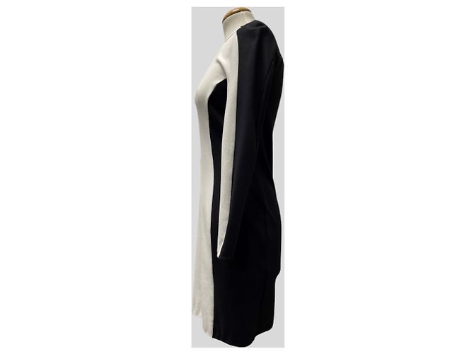 3.1 Phillip Lim Vestido Blanco y Negro - vista 3