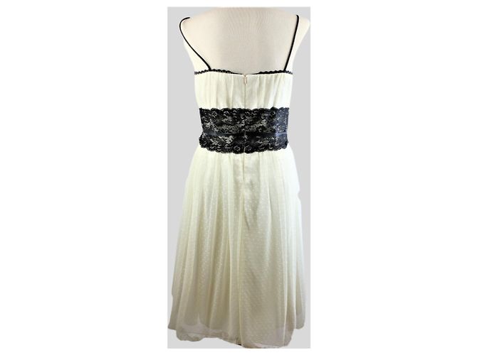 Autre Marque Weißes Festkleid - Ansicht 4