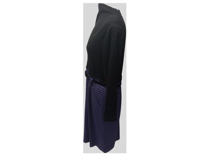 Autre Marque Schwarzes Kleid mit Rock - Ansicht 5