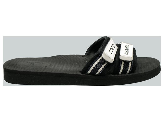 Infradito Chanel Nere Nero - vista 2