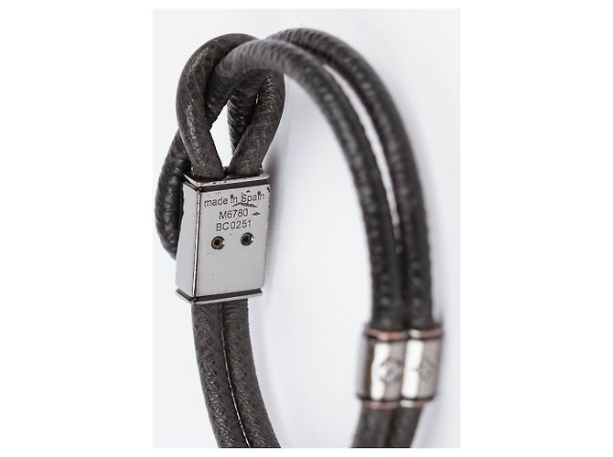 Twist Louis Vuitton Pulseira Loop It Preto - vista 3