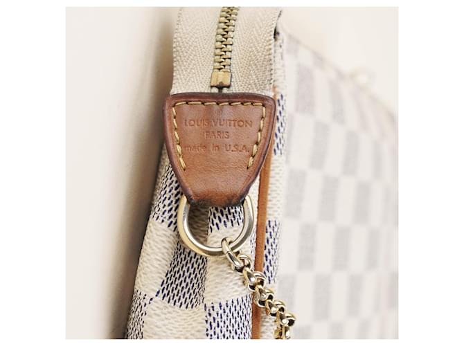 Louis Vuitton Pochette Eva Bianco - vista 5
