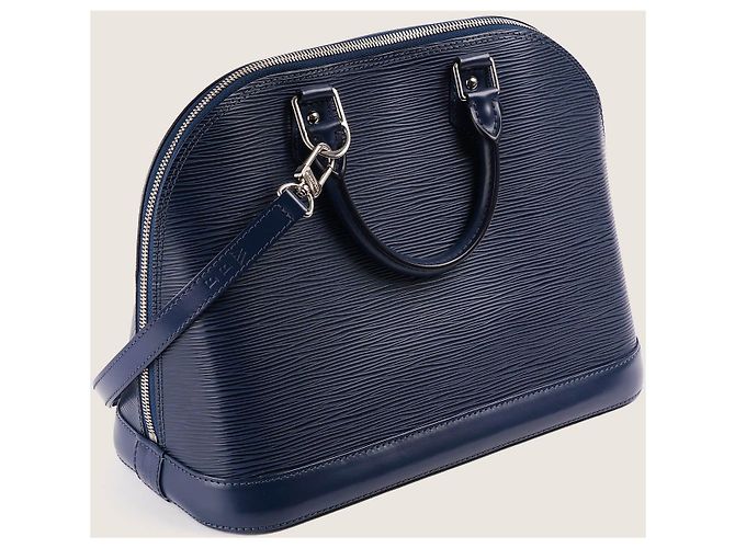 Louis Vuitton Alma PM Handtasche Blau - Ansicht 2