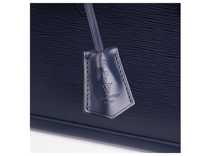 Louis Vuitton Alma PM Handtasche Blau - Ansicht 5