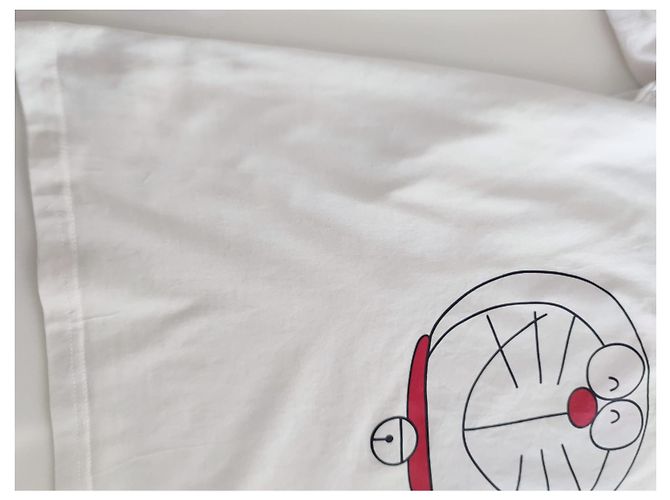 T-shirt Gucci Limited Edition x Doraemon bianca in cotone Bianco - vista 5