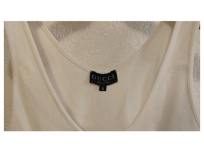Top Cottone Blanco GUCCI - vista 7