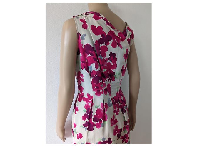 Vestido de cóctel Moschino Cheap And Chic de seda floral - vista 6