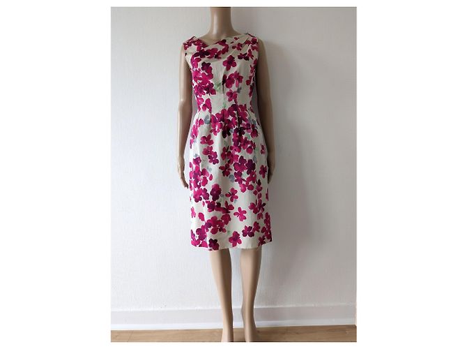 Vestido de cóctel Moschino Cheap And Chic de seda floral - vista 7