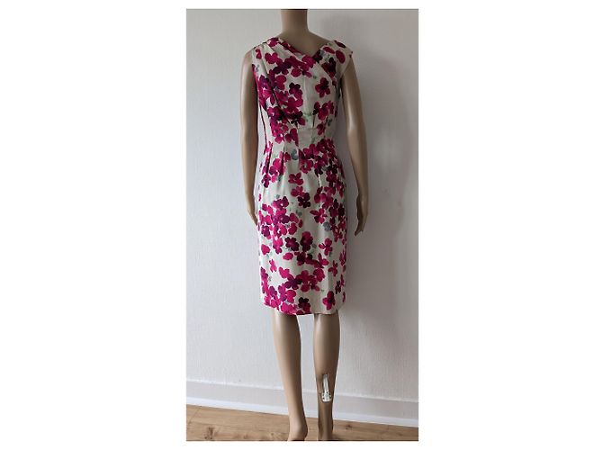 Vestido de cóctel Moschino Cheap And Chic de seda floral - vista 8