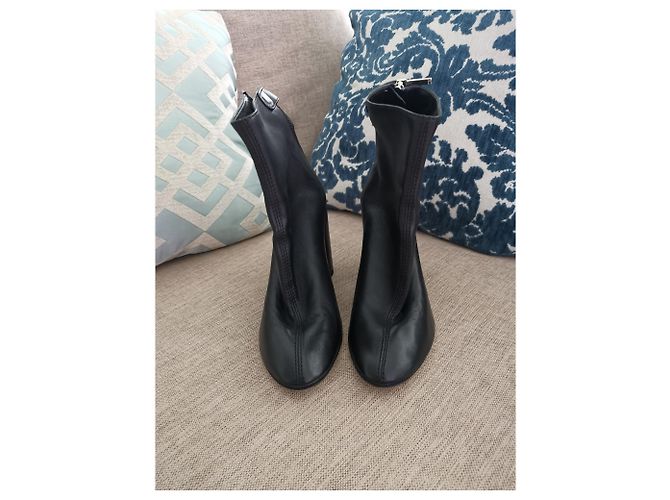 Christian Dior Stivaletti in pelle nera EU37.5 - vista 7