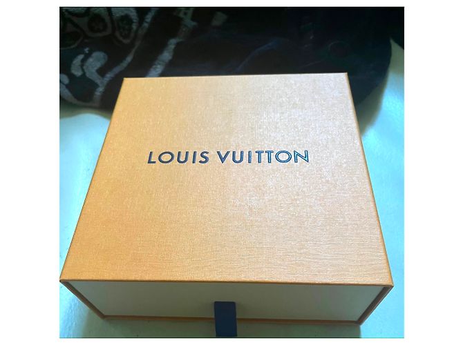 Bracciale Louis Vuitton Arancione Acrilico Monogramma Oro - vista 7