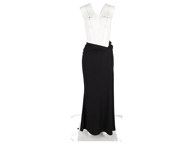 Autre Marque Christopher Esber Multi Bind Dual Linked Rock aus schwarzem Polyester - Ansicht 4