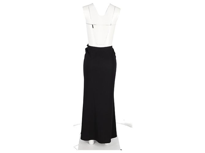 Autre Marque Christopher Esber Multi Bind Dual Linked Rock aus schwarzem Polyester - Ansicht 6