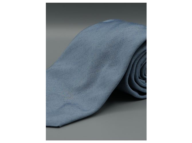 Autre Marque Cravatta in seta blu Bel and Gia - vista 4