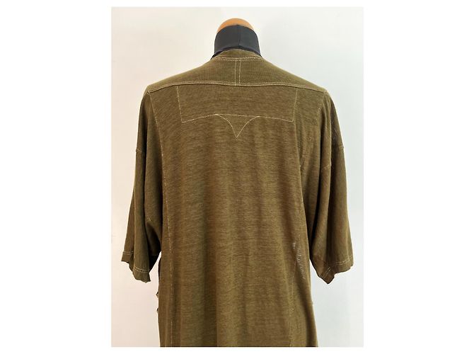 Isabel Marant Uther Leinenjersey Minikleid Tunika Bronze Khaki - Ansicht 4