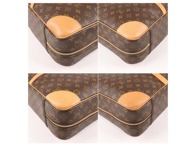 Louis Vuitton monogram canvas Sirius 50 Borsa da viaggio M41404 Marrone - vista 12