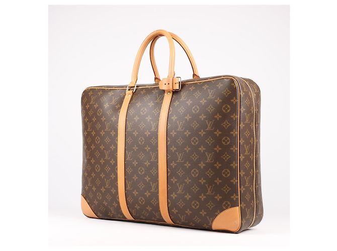 Louis Vuitton monogram canvas Sirius 50 Borsa da viaggio M41404 Marrone - vista 2