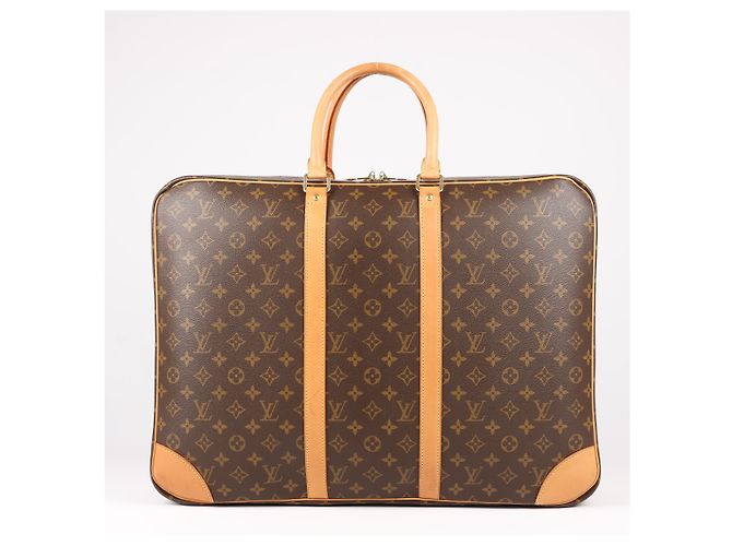 Louis Vuitton monogram canvas Sirius 50 Borsa da viaggio M41404 Marrone - vista 4