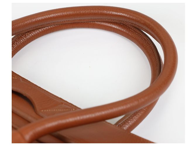 Luggage Céline CELINE Bolsa de micro bagagem em couro de bezerro para bebê em Sienna - vista 15