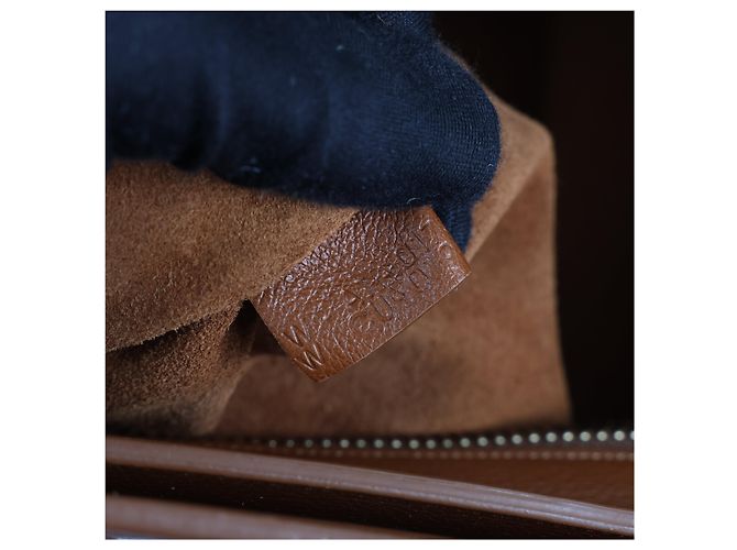 Luggage Céline CELINE Bolsa de micro bagagem em couro de bezerro para bebê em Sienna - vista 19