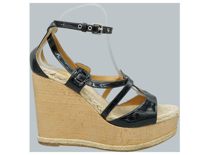 Autre Marque Tacones de Charol Negro Nero - vista 2