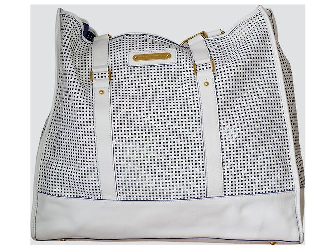 Autre Marque Borsa Juice Couture in Pelle Bianca Bianco - vista 2