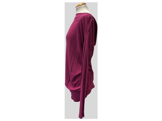 Iceberg Kleid Lila aus Viscose mit Langarm - Ansicht 3