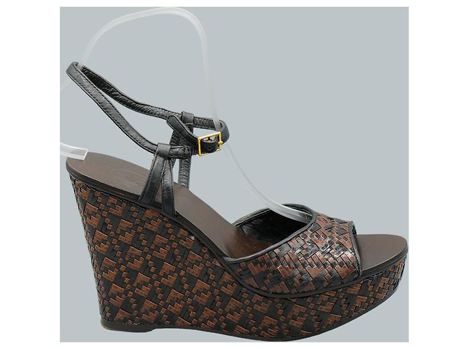 Zeppe Ash in pelle marrone Taglia 40 - vista 2