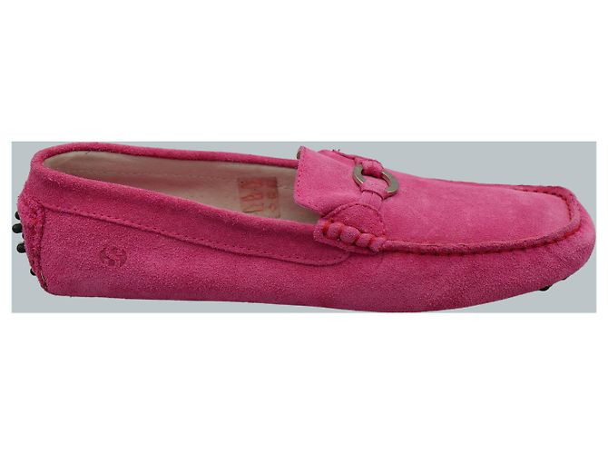 Superga Mocasines de Ante Rosas - vista 2