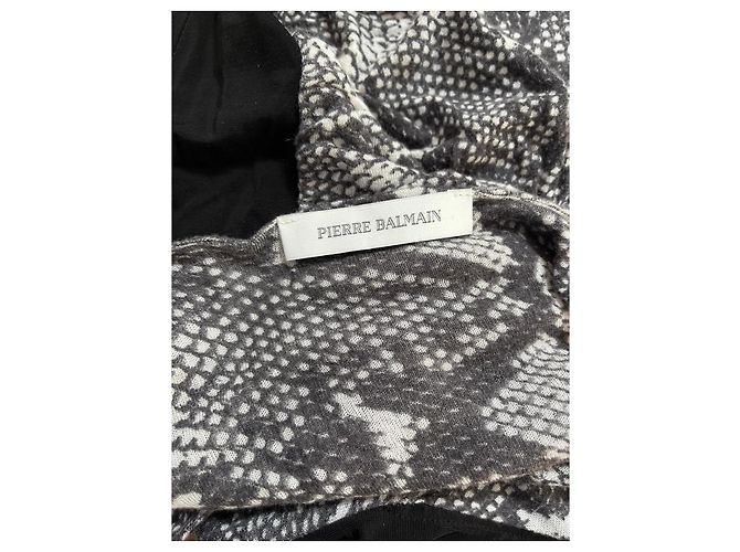 Pierre Balmain Kleid grau Viscose - Ansicht 6