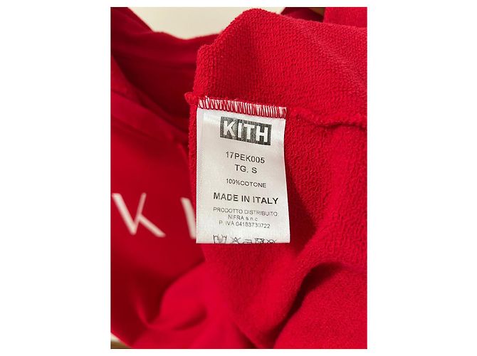 Autre Marque Camiseta Kith roja de algodón - vista 7