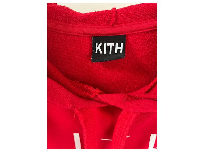 Autre Marque Maglietta Kith in cotone rossa Rosso - vista 3