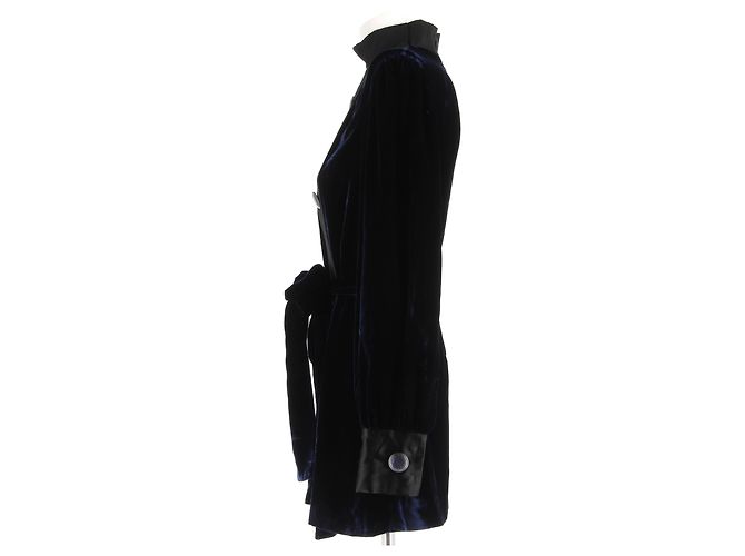 Dolce & Gabbana Kleid T.IT 38 Synthetisch Blau - Ansicht 3