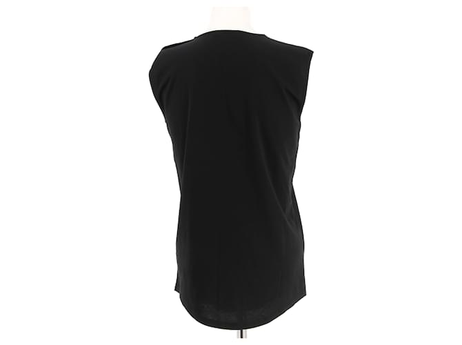Balmain tops T.FR 38 Algodón Negro - vista 2