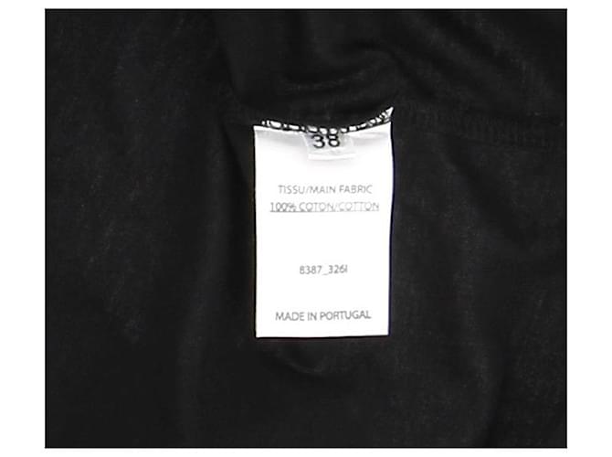 Balmain tops T.FR 38 Algodón Negro - vista 7