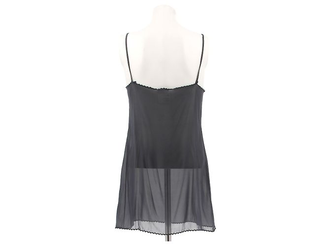 Lingerie Chanel T. Algodão Preto - vista 2