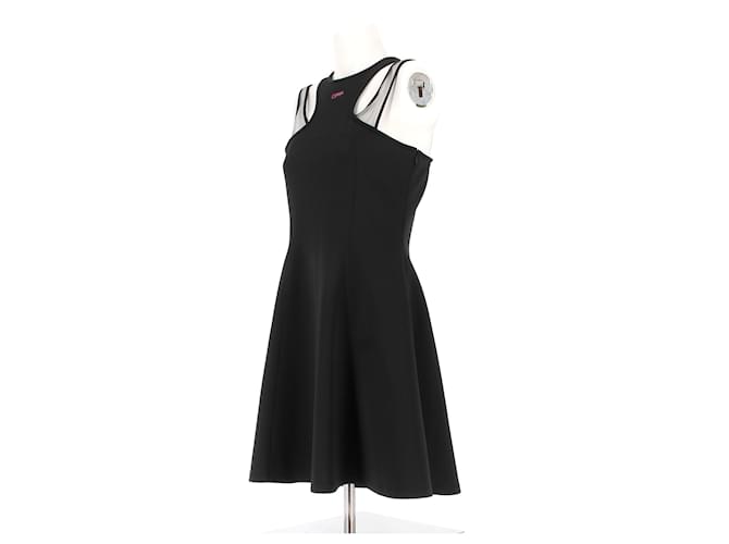 Off White Off-White Kleid T.IT 44 Polyester Schwarz - Ansicht 3