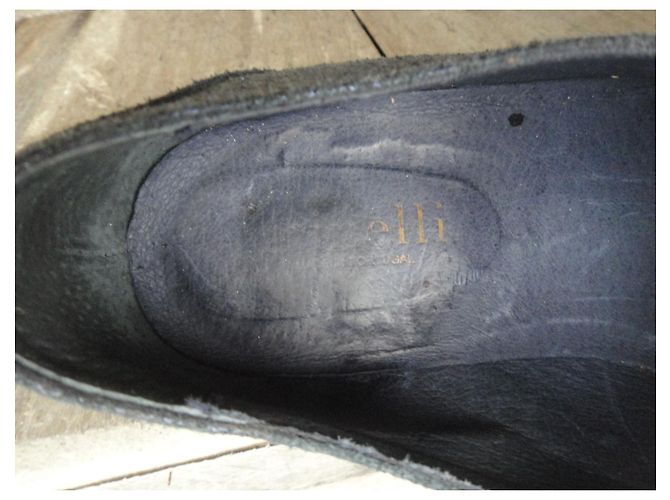 Derbies Minelli en cuir noir - vue 8