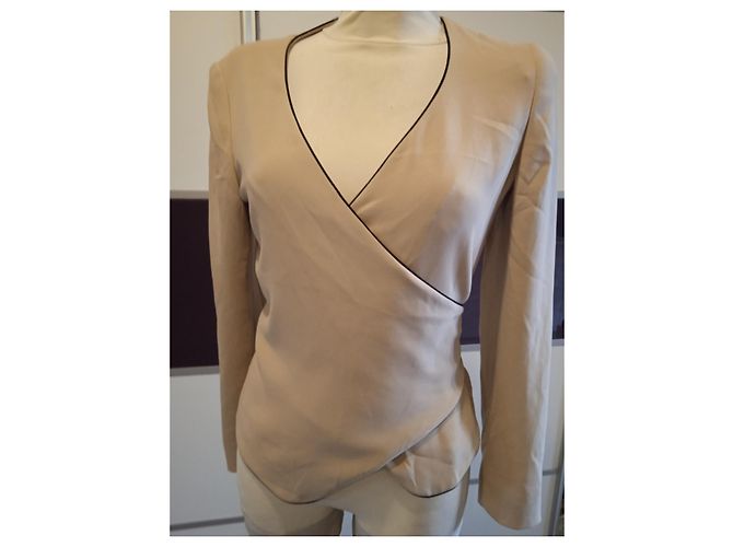 Max Mara Jacke Beige aus Polyester - Ansicht 3