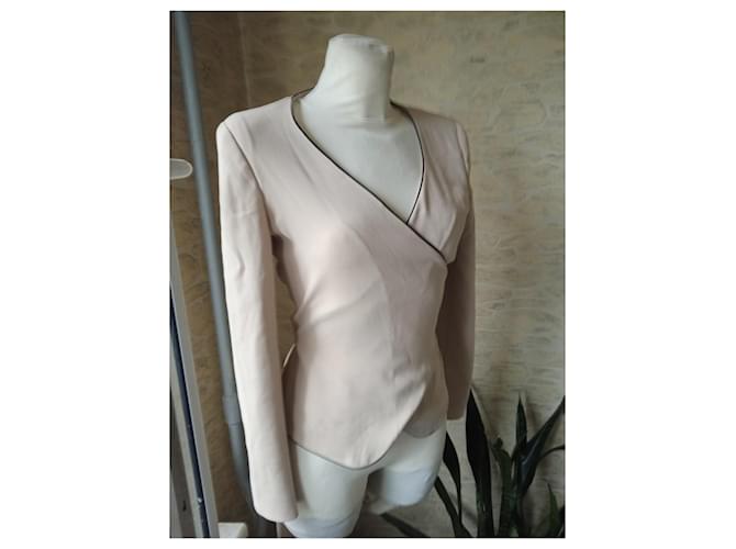 Max Mara Jacke Beige aus Polyester - Ansicht 6