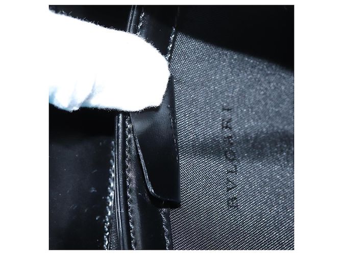 Bulgari Borsa a mano BVLGARI in pelle 2modo Black Auth ar11750 Nero - vista 11